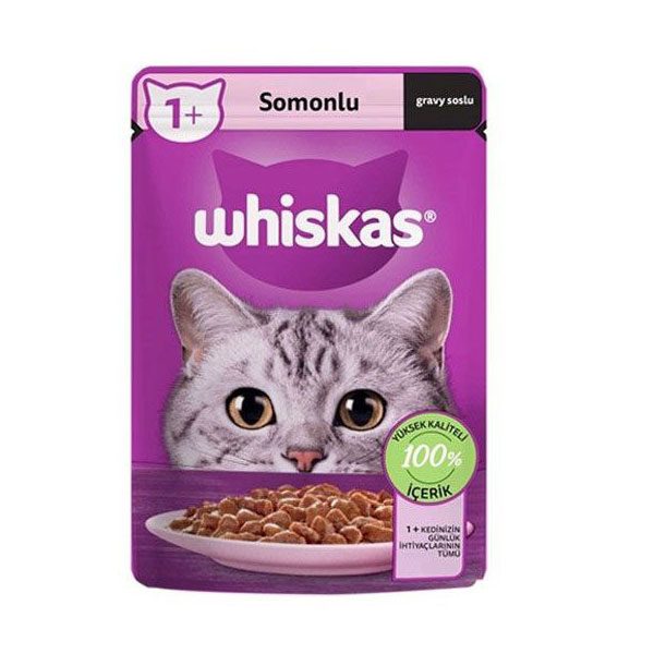پوچ ویسکاس مخصوص گربه‌های بالغ با طعم سالمون